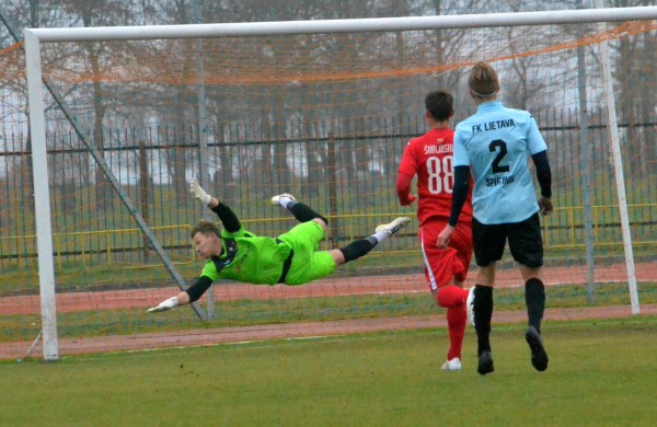 „Lietava“ futbolininkams sezonas baigtas LFF Taurės varžybomis