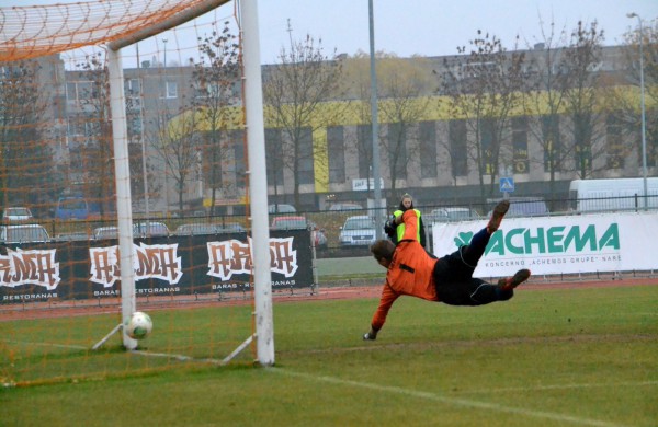 „Lietava“ futbolininkams sezonas baigtas LFF Taurės varžybomis