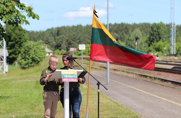 Gedulo ir vilties dienos minėjimas Jonavoje