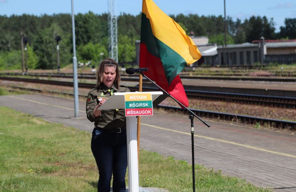 Gedulo ir vilties dienos minėjimas Jonavoje