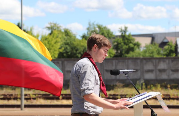 Gedulo ir vilties dienos minėjimas Jonavoje