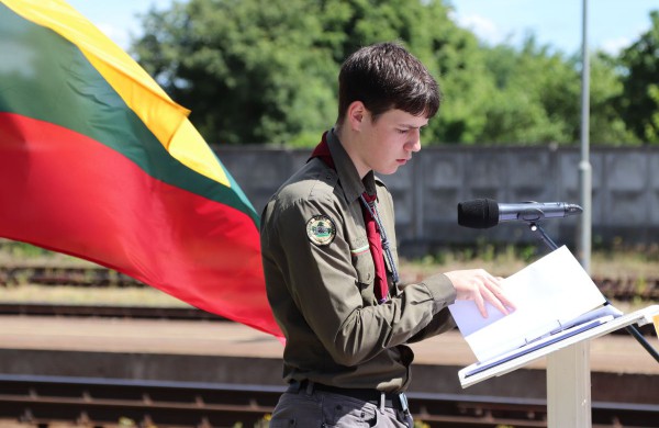 Gedulo ir vilties dienos minėjimas Jonavoje