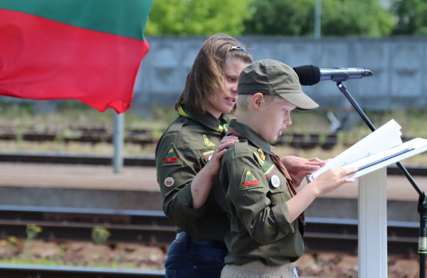 Gedulo ir vilties dienos minėjimas Jonavoje