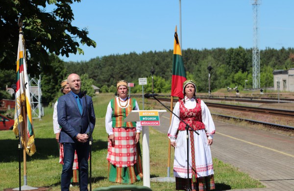 Gedulo ir vilties dienos minėjimas Jonavoje