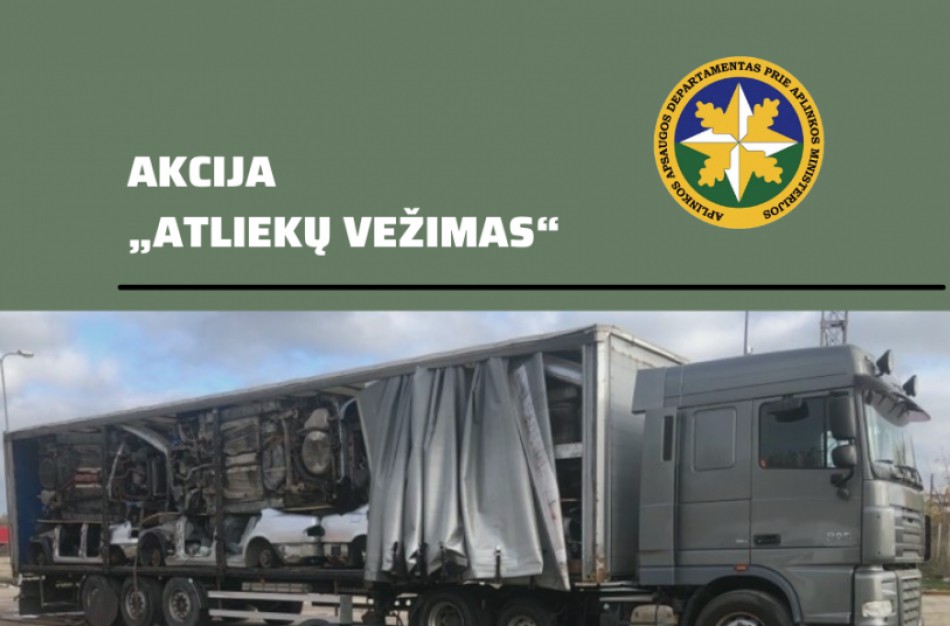 „Atliekų vežimas“: Kauno valdybos pareigūnai tikrino statybinių atliekų vežėjus