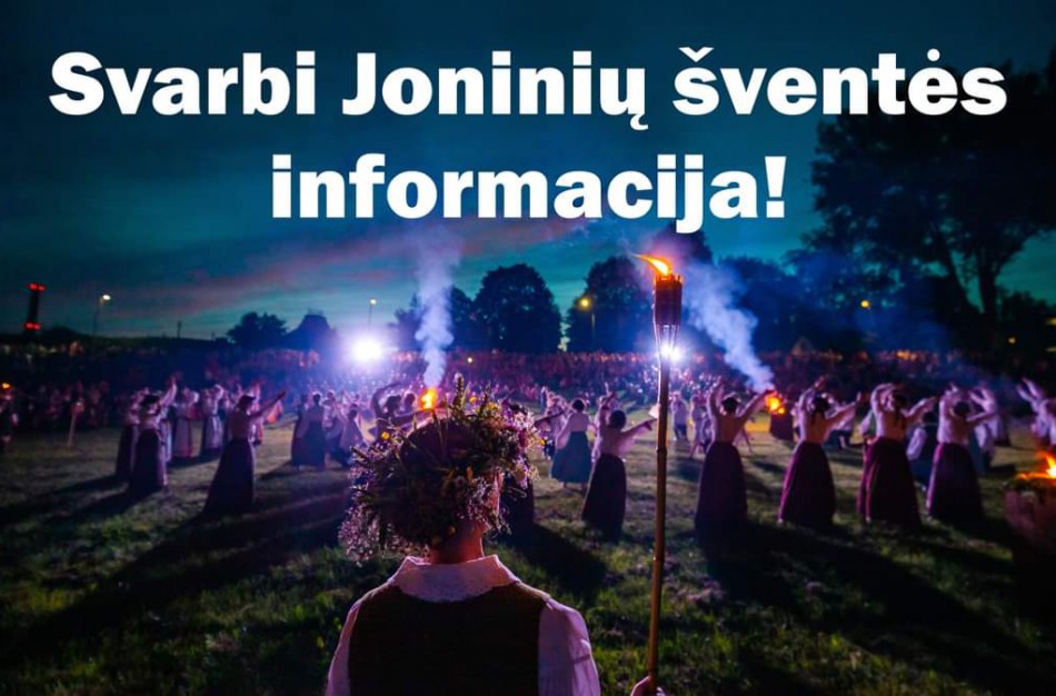 Liūdna žinia - Joninių šventė atšaukta