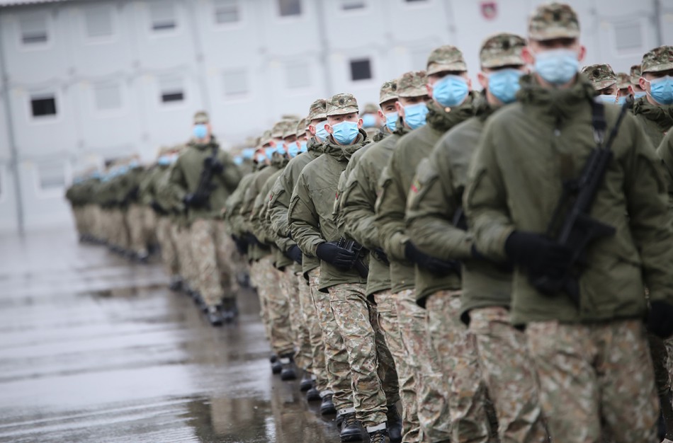 Daugiau kaip 500 jaunuolių pradėjo tarnybą Lietuvos kariuomenėje