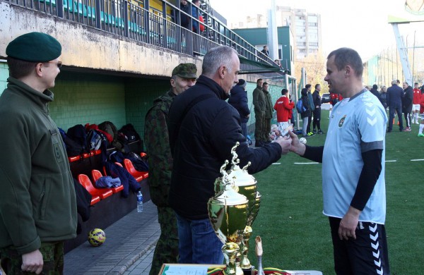 Kariuomenės pirmenybėse – pajėgiausi sausumos pajėgų futbolininkai