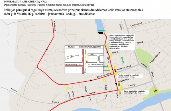 Triatlono metu bus ribojamas eismas