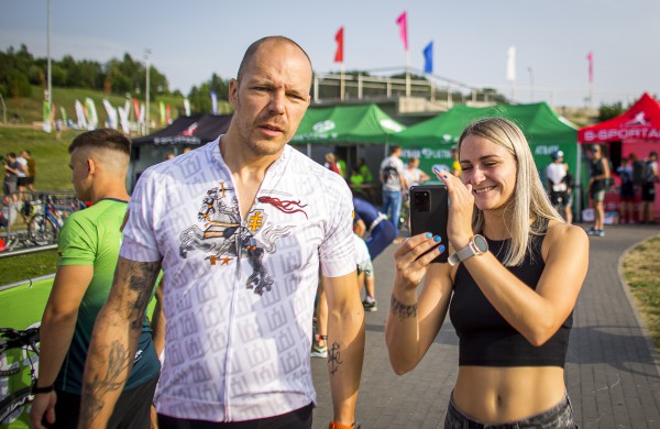 Atkakliame Jonavos triatlone ryškiausiai spindėjo T. Kopūstas ir I. Urbonavičiūtė