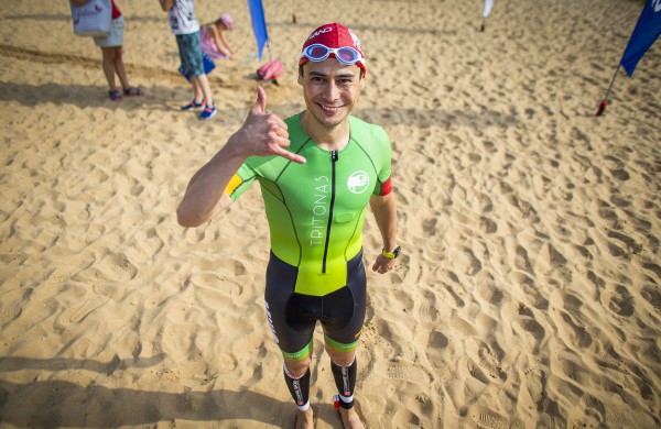 Atkakliame Jonavos triatlone ryškiausiai spindėjo T. Kopūstas ir I. Urbonavičiūtė