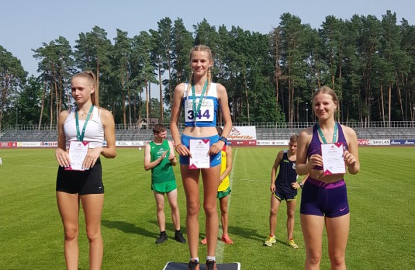 JKKSC lengvaatlečiai į  į Jonavą parvežė 6 Lietuvos čempionatų medalius