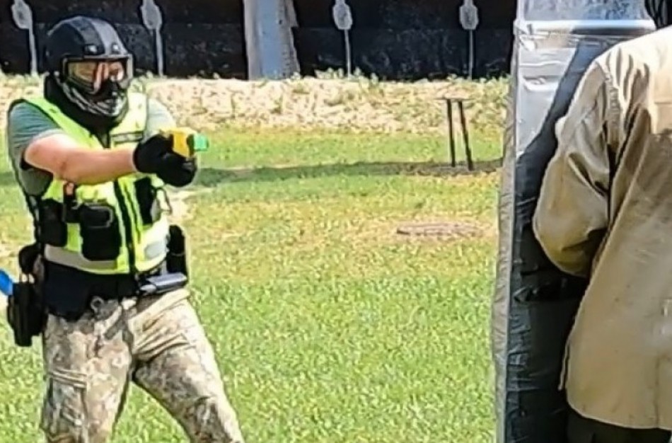 Pareigūnai tobulino savo įgūdžius (video)