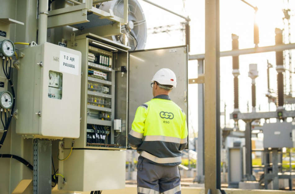 Kur baigiasi ESO prižiūrimas elektros tinklas ir skirstomasis dujotiekis