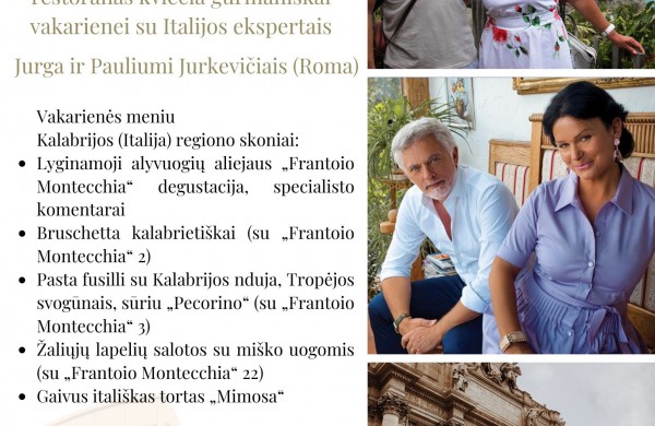 Nėra gražesnio pasaulio kampelio už Pietų Italijos regioną Kalabriją. Nėra sveikesnės virtuvės už kalabriečių