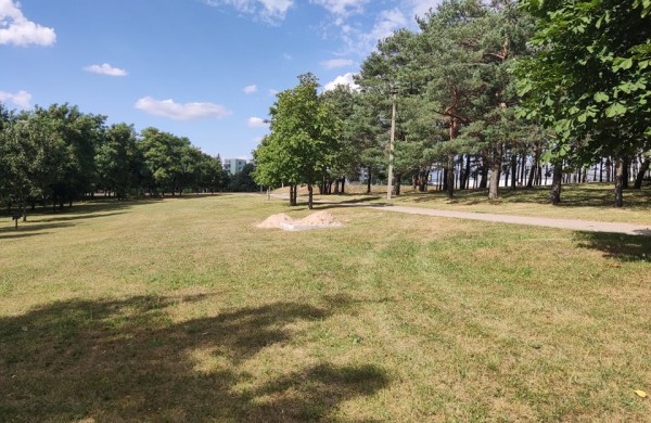 Jonavoje įrenginėjant diskgolfo parką, šios sporto šakos entuziastai jau vadina ją diskgolfo sostine