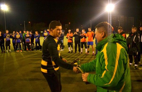 Naktinio futbolo nugalėtojai – SMK „Vikingai“ futbolininkai