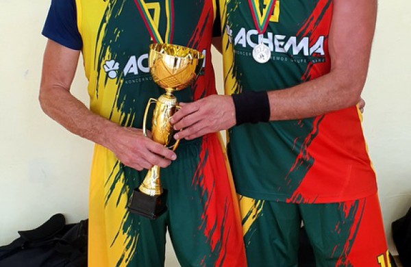 Baltijos taurės turnyre - vicečempionų vardai Achemos krepšinio veteranams