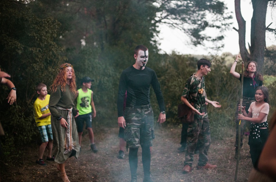 Šventosios upės slėnyje vyko pirmoji Jonavos Slėnio tunto stovykla „Slėnis Žalias‘21“.