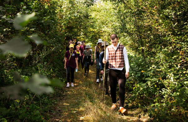 Šventosios upės slėnyje vyko pirmoji Jonavos Slėnio tunto stovykla „Slėnis Žalias‘21“.