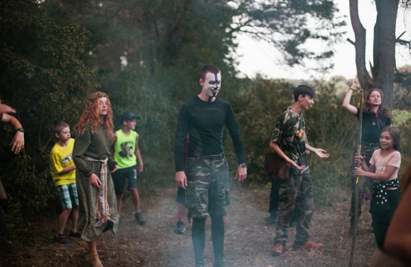 Šventosios upės slėnyje vyko pirmoji Jonavos Slėnio tunto stovykla „Slėnis Žalias‘21“.