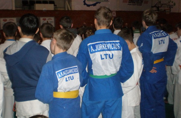 Jaunučių dziudo varžybose Šakiuose ir jonaviečiai