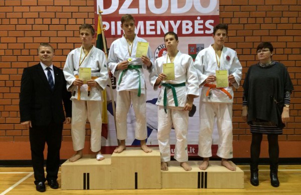 Jaunučių dziudo varžybose Šakiuose ir jonaviečiai