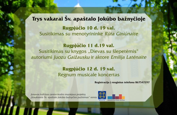 Trys vakarai Šv. apaštalo Jokūbo bažnyčioje