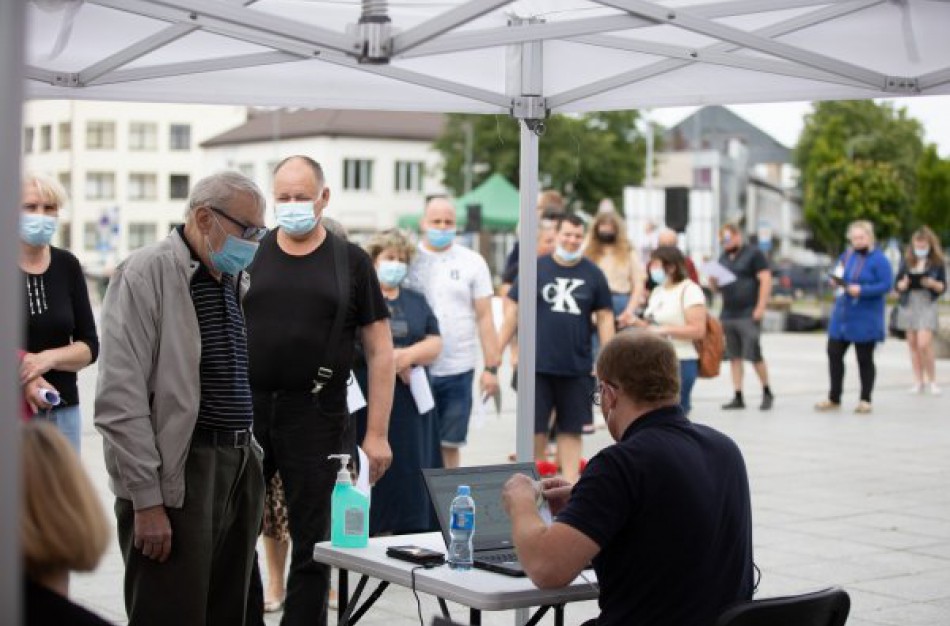 Nuo COVID-19 jau pasiskiepijo pusė jonaviečių