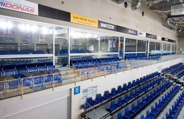 Ložių nuomos konkursas Jonavos sporto arenoje LKL 2021/2022 m. sezonui