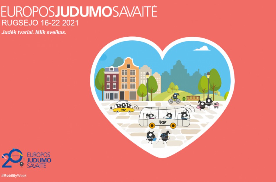 Šalies savivaldybės kviečiamos prisijungti prie Europos judumo savaitės akcijos