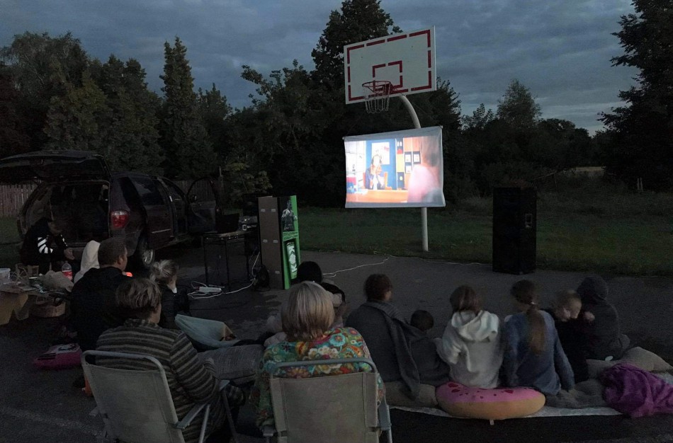 Nuspręsta - lauko kino teatro vakaras Naujasodyje bus dar ne kartą