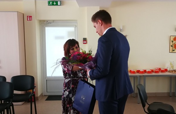 Jubiliejaus proga pasveikinta Valentina Demidenko