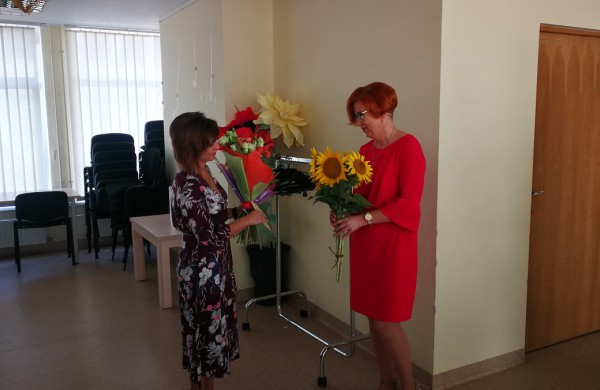 Jubiliejaus proga pasveikinta Valentina Demidenko