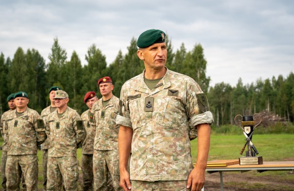 Kariai savanoriai iš Zarasų užtikrintai laimėjo geriausių pėstininkų varžybas Gaižiūnų poligone