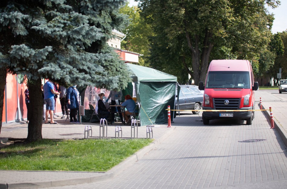 Jonaviečiai naudojosi galimybe skiepytis arčiau namų