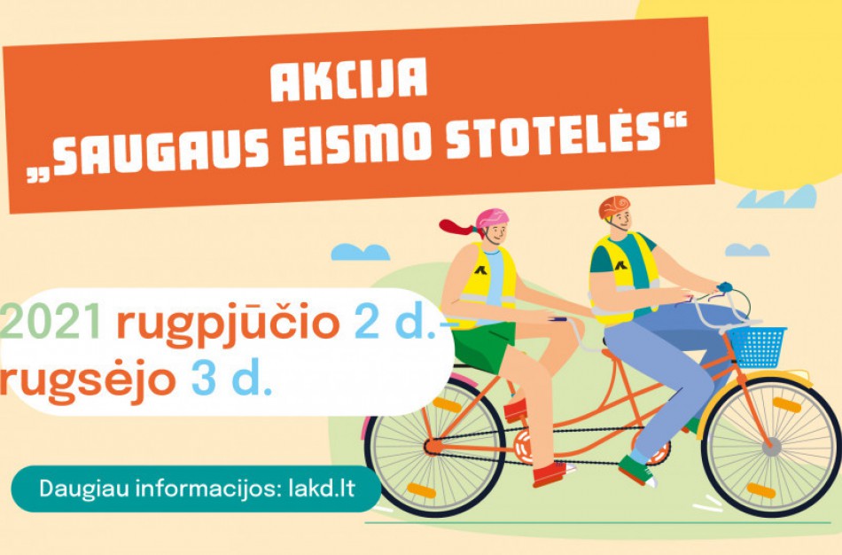 Baigėsi akcija „Saugaus eismo stotelės“: 102 stotelėse – gausus dalyvių būrys