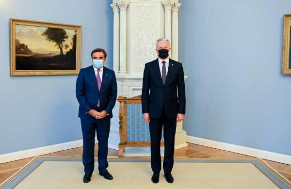 Prezidentas: Lietuva pasiruošusi aktyviai dalyvauti tobulinant ES migracijos, prieglobsčio ir išorinės sienos apsaugos politiką