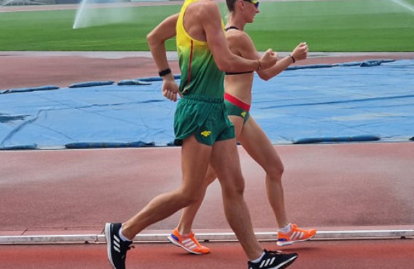 Lietuvos ėjiko M. Žiūko trenerė G. Goštautaitė – apie įspūdžius Tokijo olimpiadoje, meilę sportui ir darbą Jonavoje