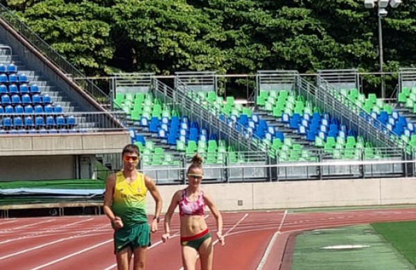 Lietuvos ėjiko M. Žiūko trenerė G. Goštautaitė – apie įspūdžius Tokijo olimpiadoje, meilę sportui ir darbą Jonavoje