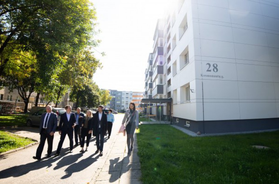 Europos tarybos vystymo banko atstovai įvertino sėkmingą renovacijos patirtį Jonavoje