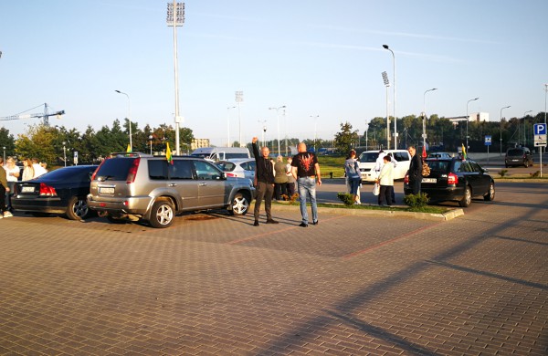 Jonaviečiai išvyko į mitingą Vilniuje