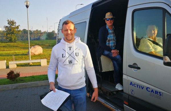 Jonaviečiai išvyko į mitingą Vilniuje