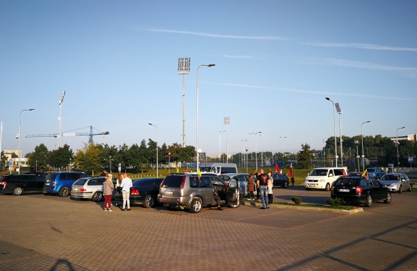 Jonaviečiai išvyko į mitingą Vilniuje