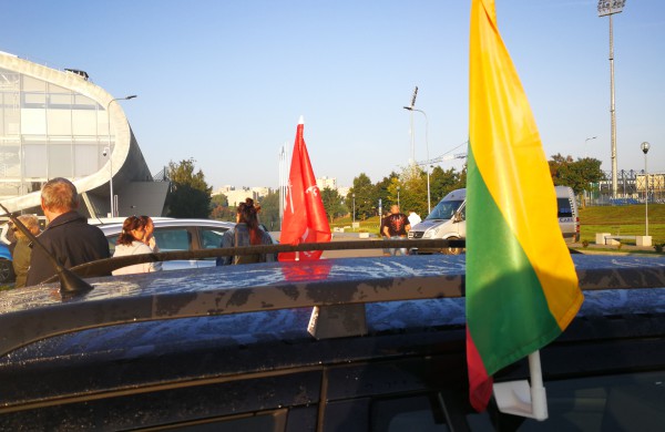 Jonaviečiai išvyko į mitingą Vilniuje