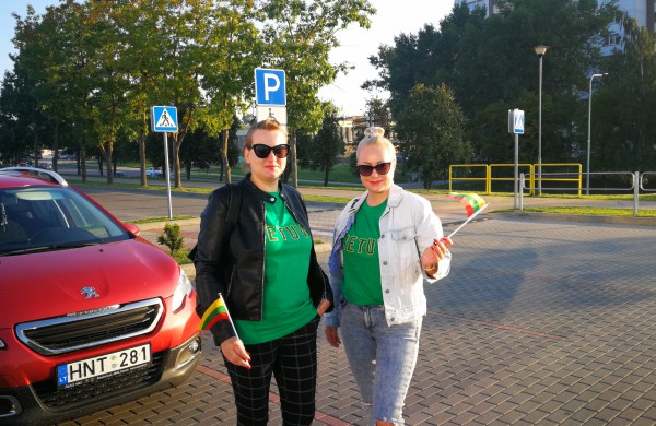 Jonaviečiai išvyko į mitingą Vilniuje