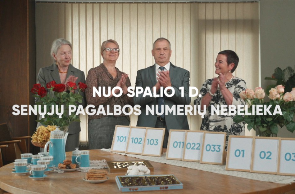 Nuo spalio 1 d. nebelieka senųjų pagalbos numerių