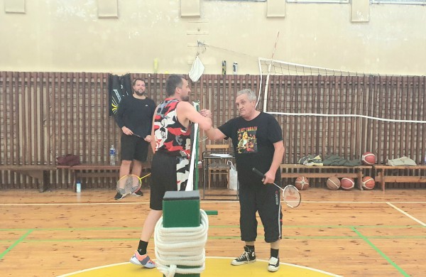 Istorinį badmintono turnyrą laimėjo Robertas Giedraitis