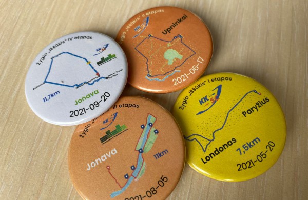 Finalinis žygio etapas kartu su LR seimo nariu Eugenijumi Sabučiu