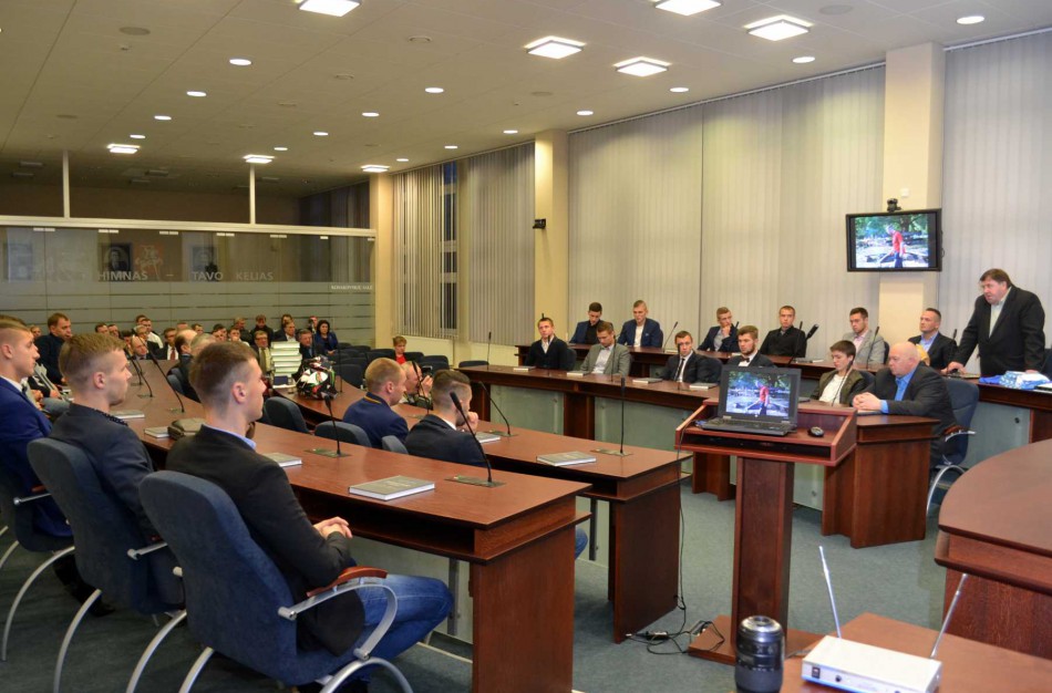 Futbolo klubo „Padėkos“ vakare kalbos apie aukštesnį lygį